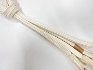 未使用品　正絹　撚り房　手組帯締め